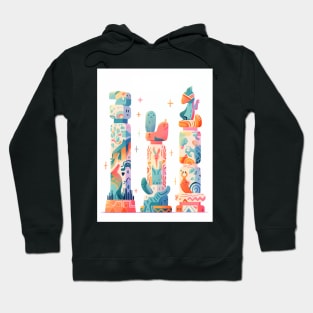 Enigmatic Aquarius Zodiac Art Hoodie